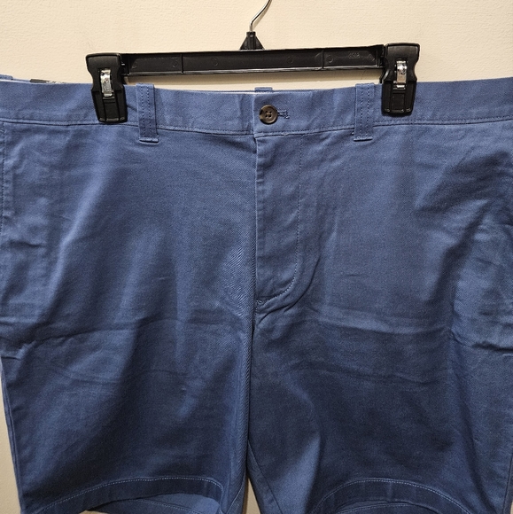 J Crew Men's Navy Blue Cotton Office Casual Preppy Chino Shorts Size 38 - Picture 2 of 12